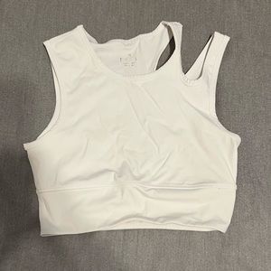 White sports bra/tank